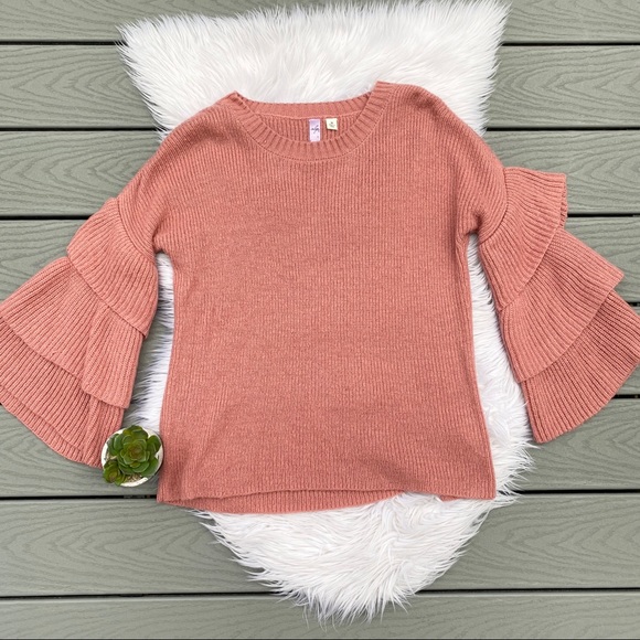 Francesca's Collections Sweaters - Bell Sleeve Sweater